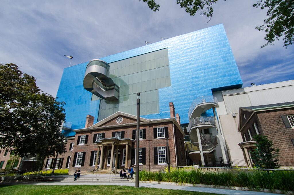 The southern façade of the Art Gallery of Ontario